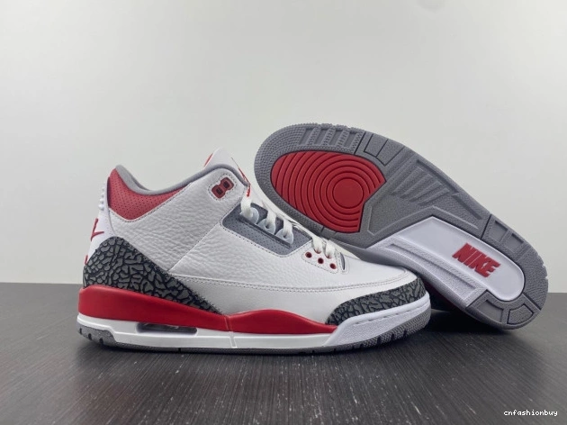 DN3707-160 Red OG Jordan 3 Air Fire 0710